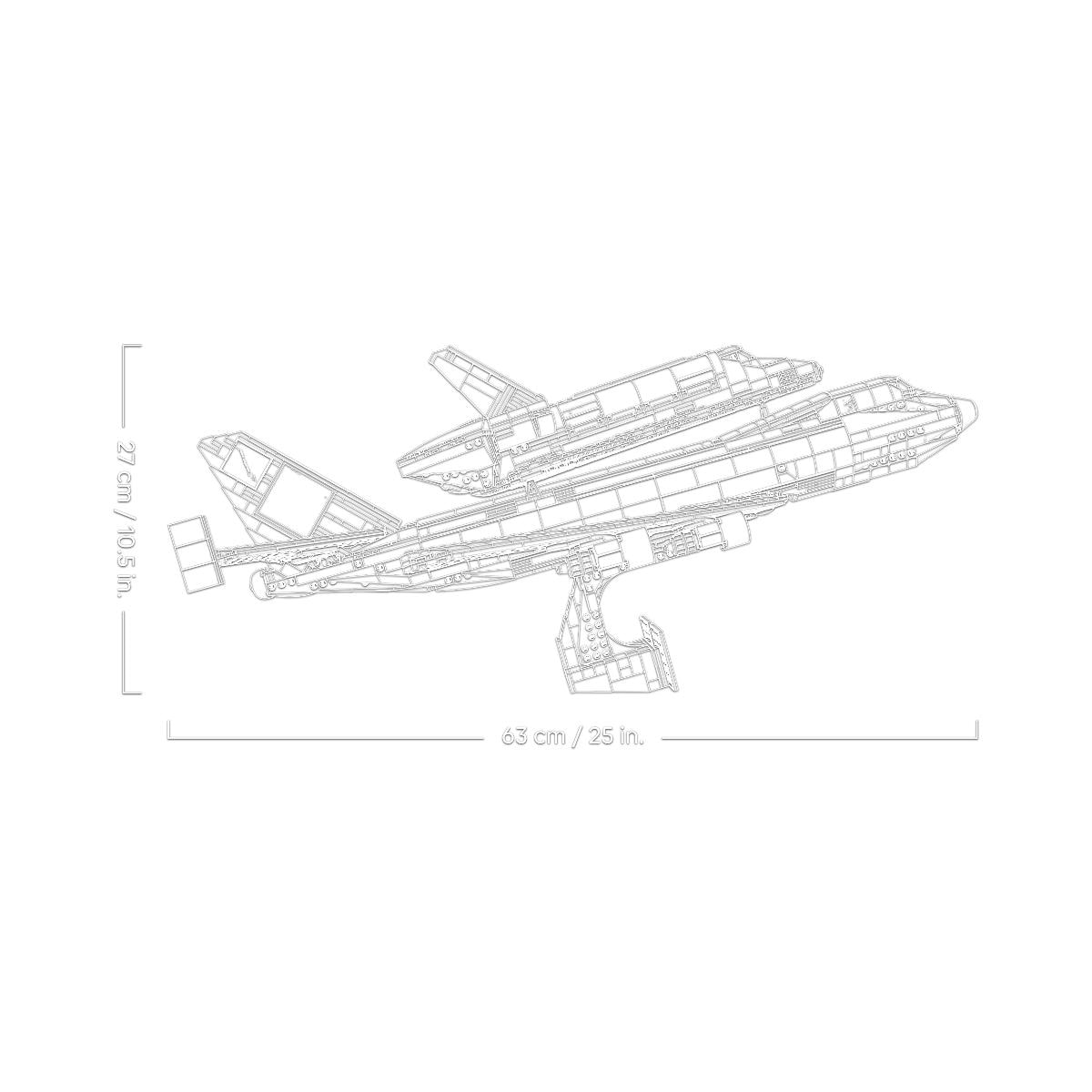 Aeronave de Transporte de Vaivém Lego Icons 12