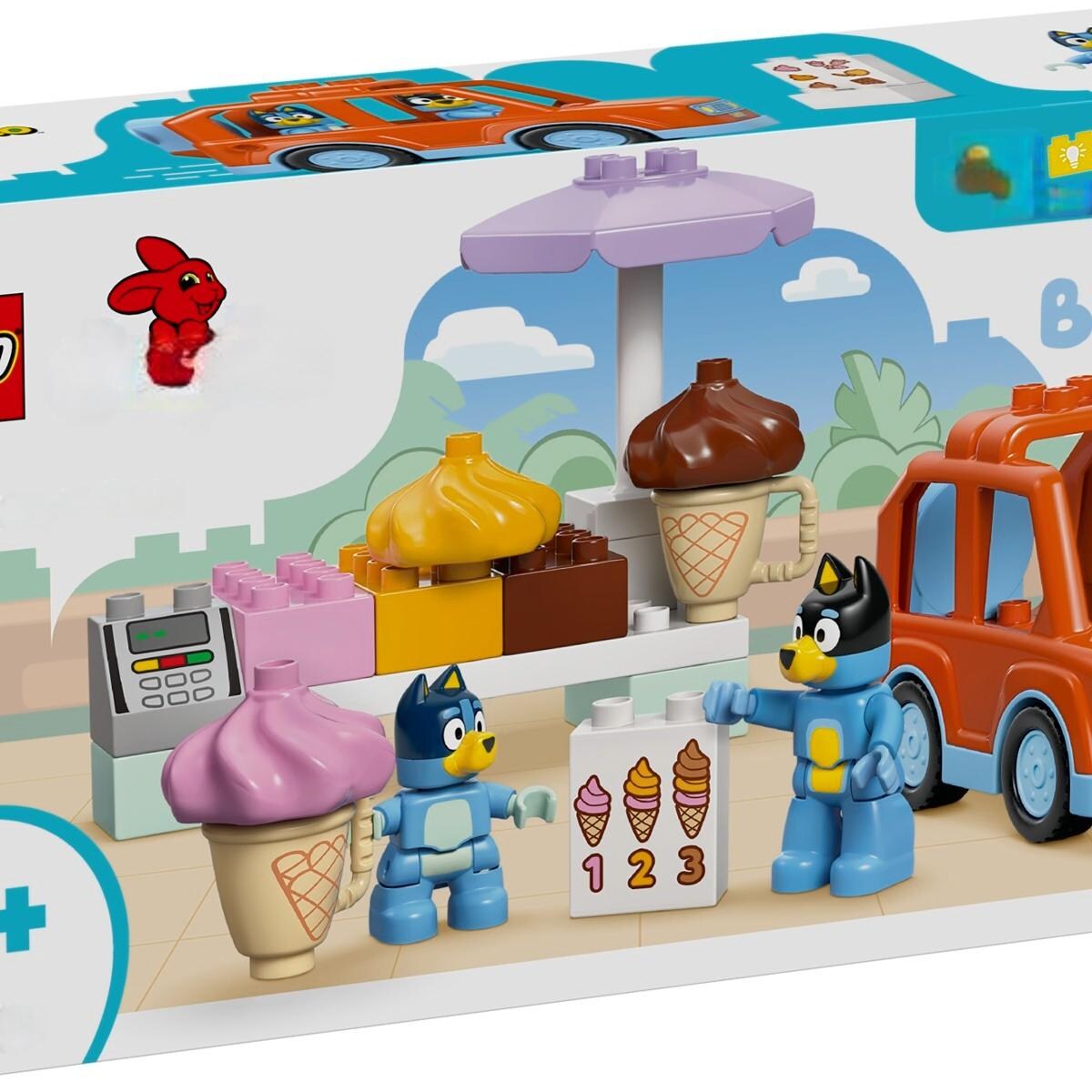 Passeio Para Gelados com a Bluey Lego Duplo Bluey 1