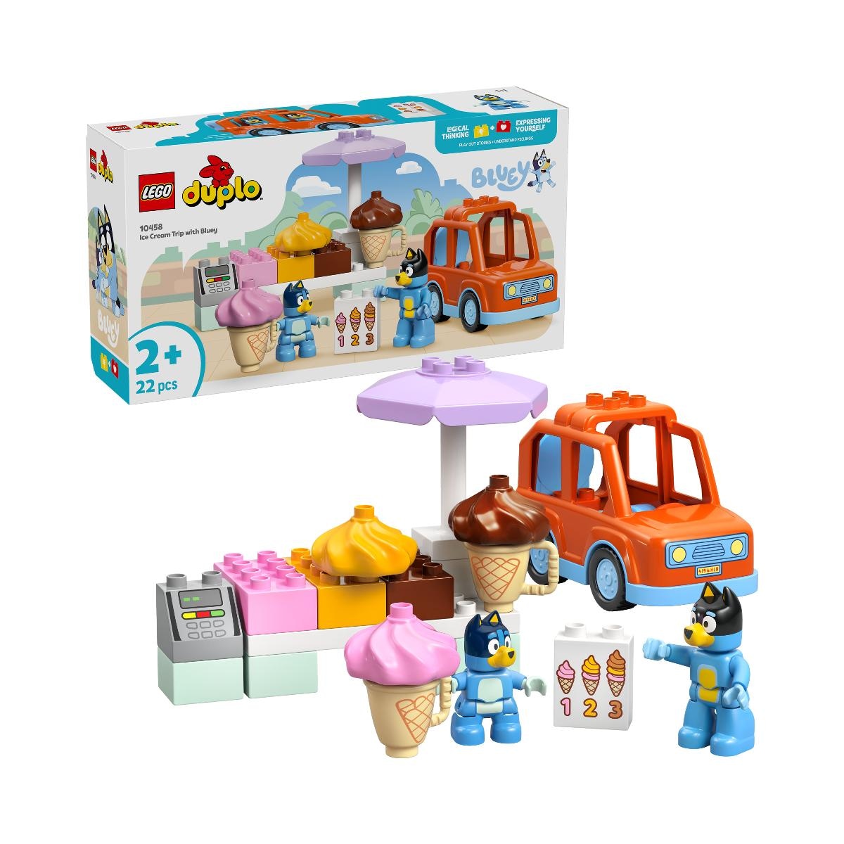 Passeio Para Gelados com a Bluey Lego Duplo Bluey 3
