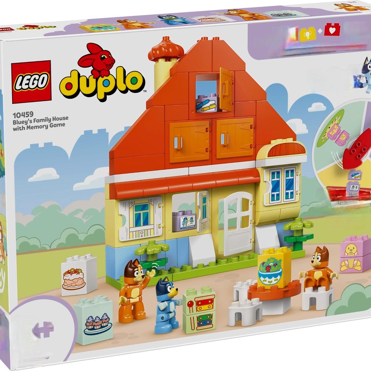 Imagem 0 de Casa da Família da Bluey com Jogo de Memória Lego Duplo Bluey