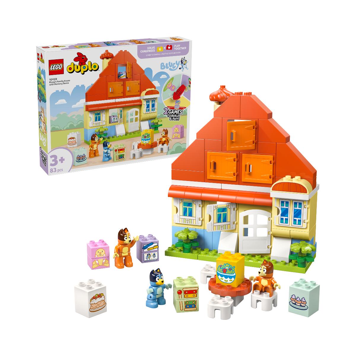 Casa da Família da Bluey com Jogo de Memória Lego Duplo 3