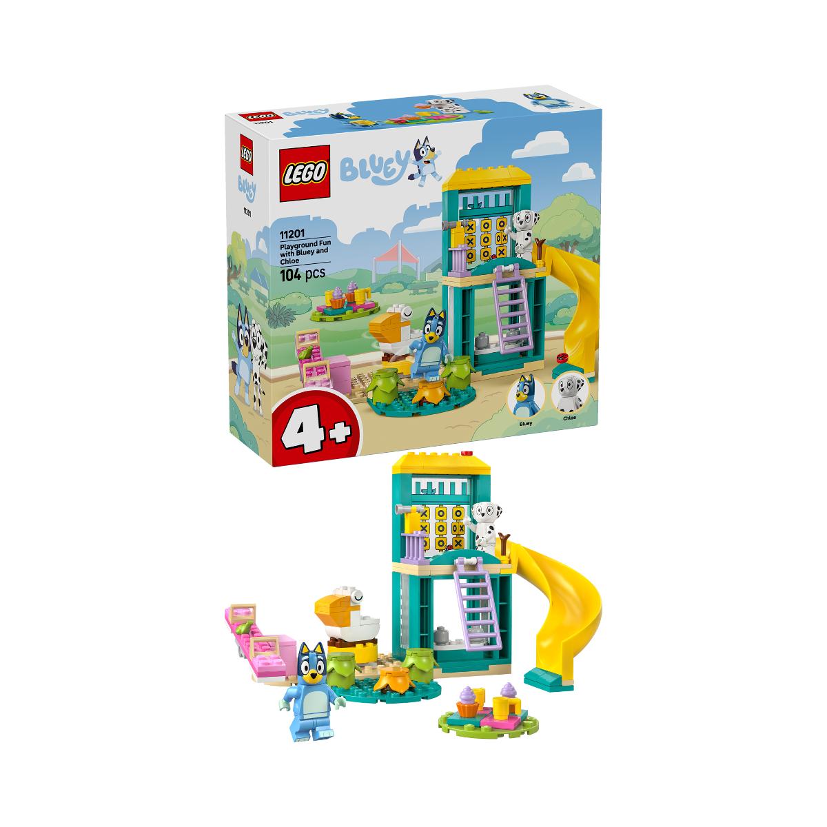 Diversão no Parque com Bluey e Chloe Lego Bluey 3