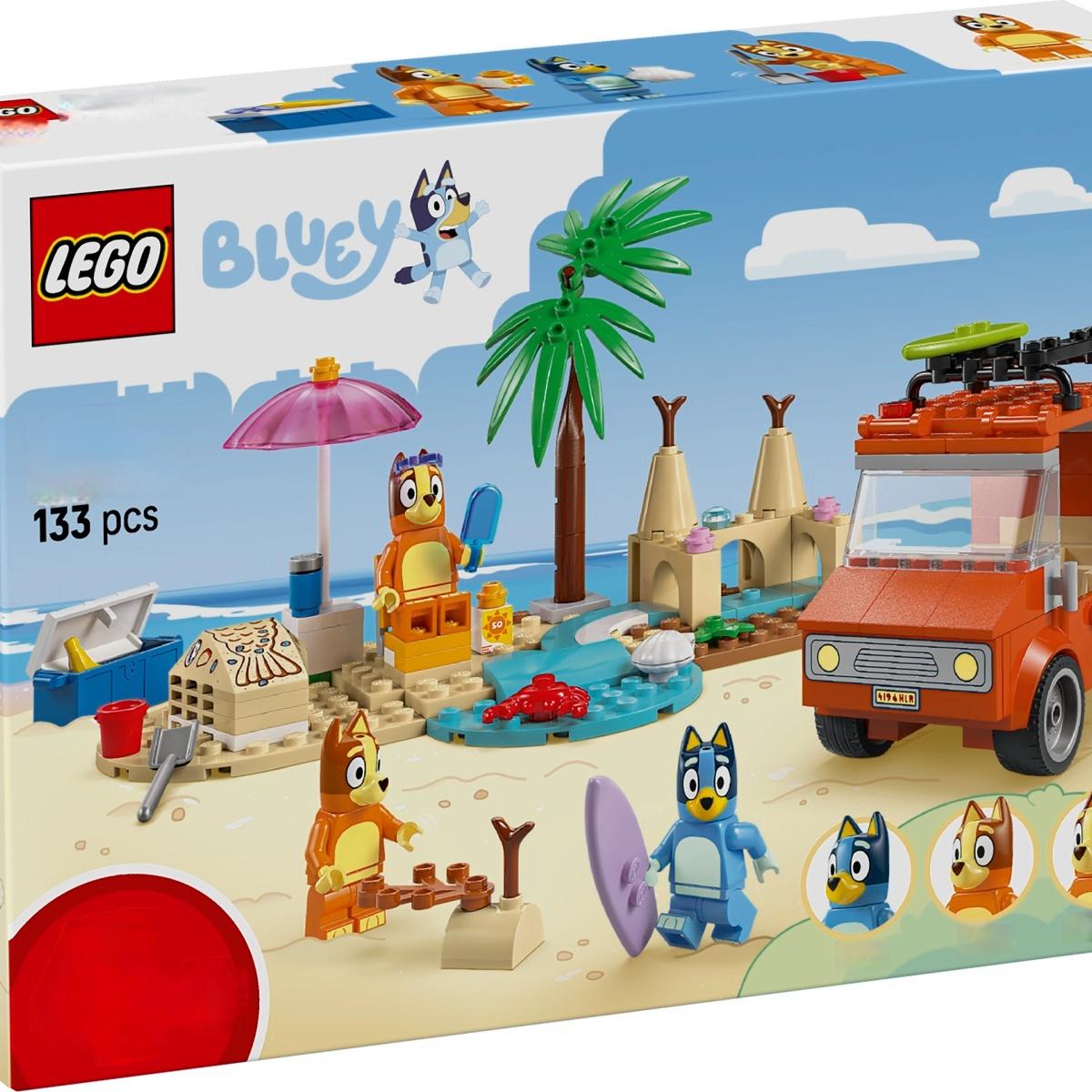 Imagem 0 de Viagem de Carro à Praia com a Bluey e a Família Lego Bluey