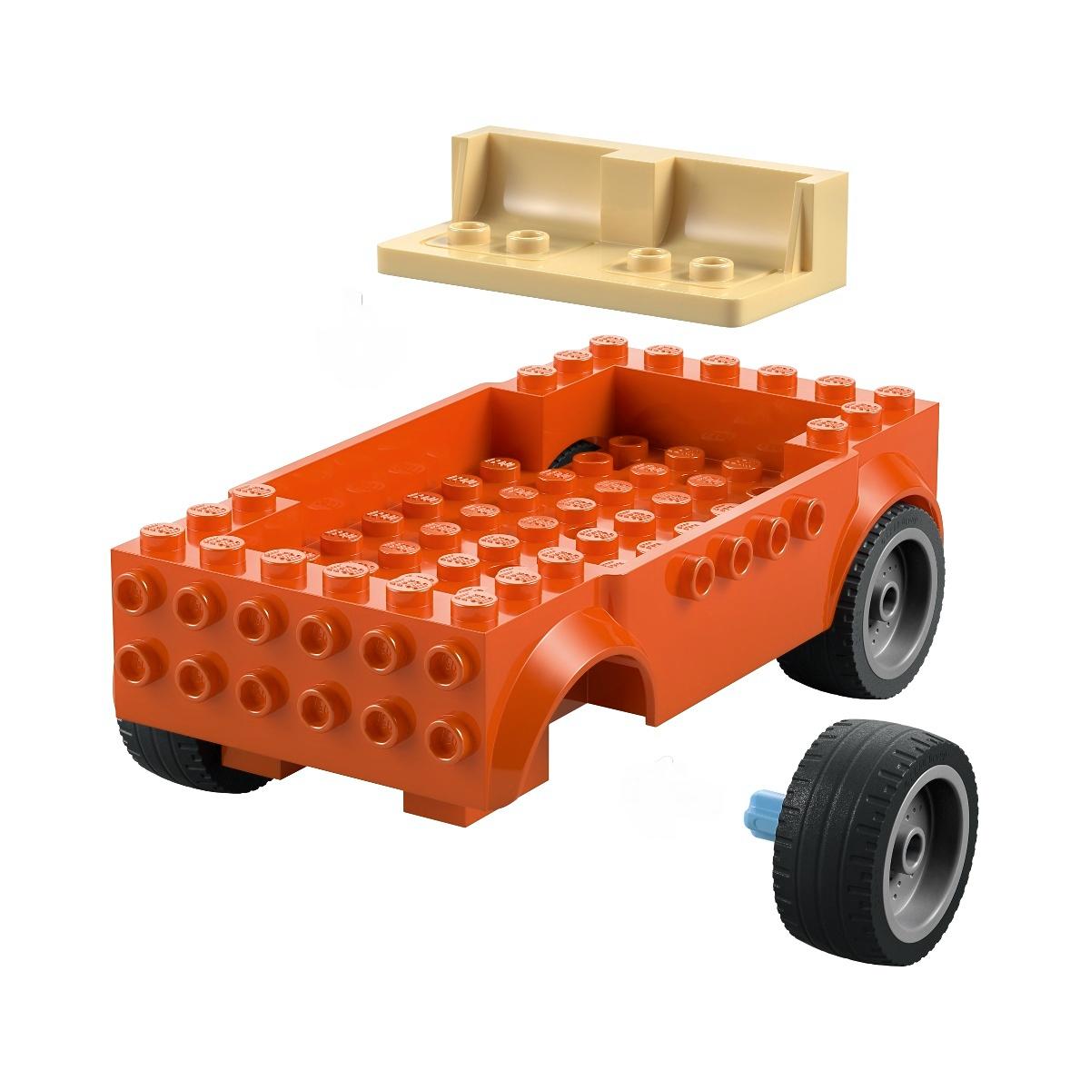 Viagem de Carro à Praia com a Bluey e a Família Lego Bluey 9