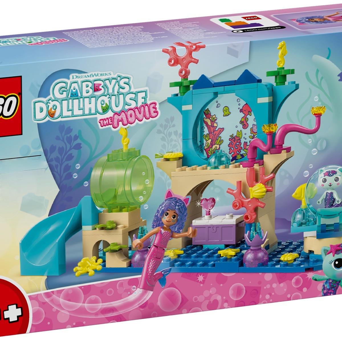 Aventura no Aquário da Gabby Sereia Lego Gabby's Dollhouse 1