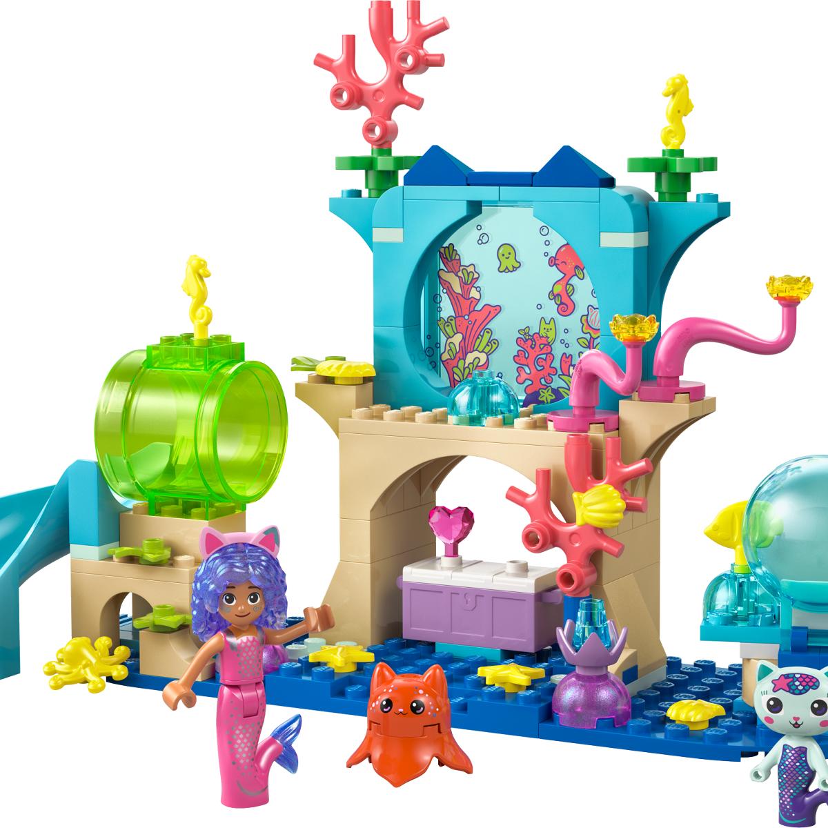 Aventura no Aquário da Gabby Sereia Lego Gabby's Dollhouse 4