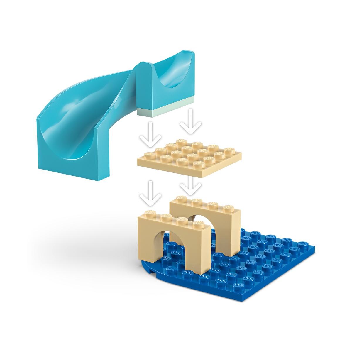 Aventura no Aquário da Gabby Sereia Lego Gabby's Dollhouse 8