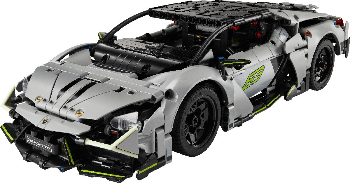 Supercarro Desportivo Lamborghini Revuelto Lego Technic 4