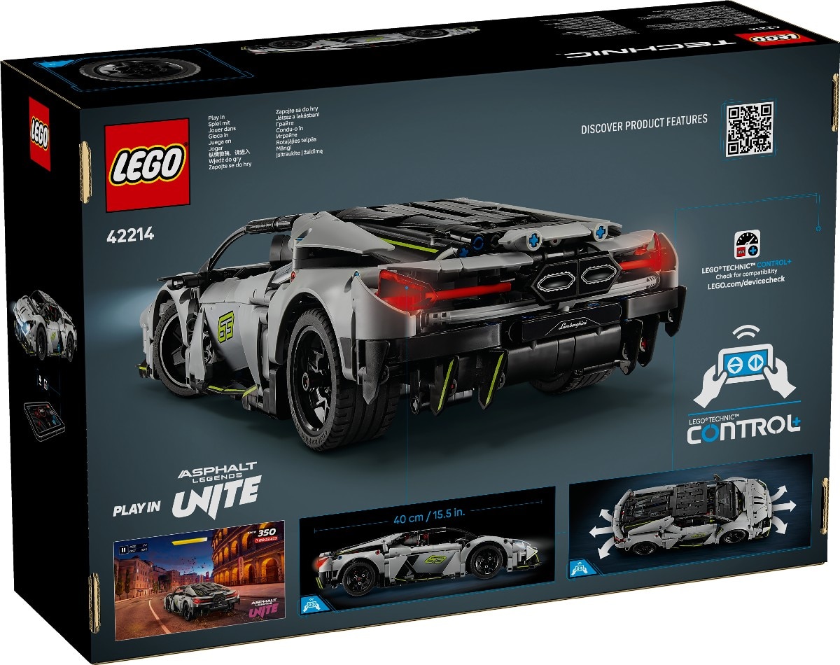 Supercarro Desportivo Lamborghini Revuelto Lego Technic 13