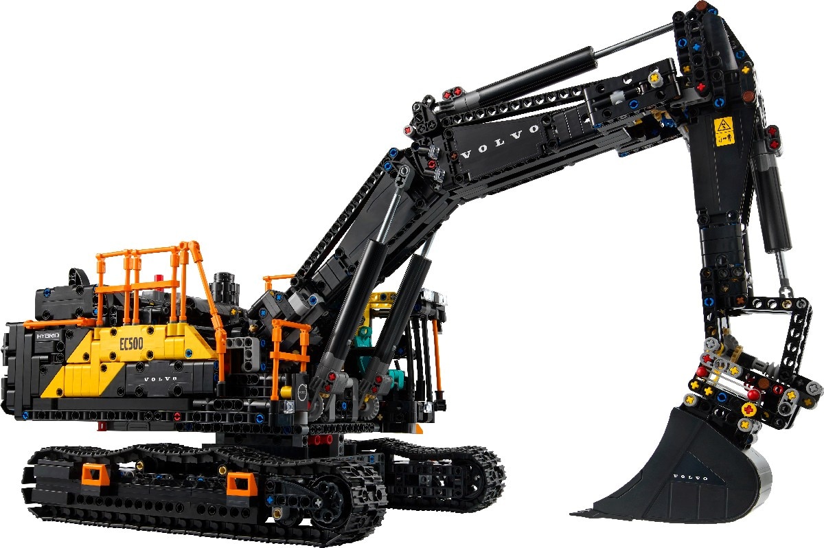 Escavadora Volvo EC500 Hybrid Lego Technic 4