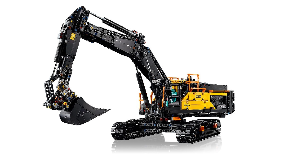 Escavadora Volvo EC500 Hybrid Lego Technic 5