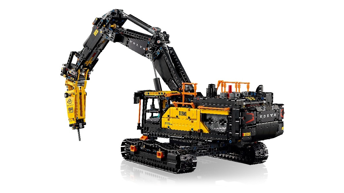 Escavadora Volvo EC500 Hybrid Lego Technic 8