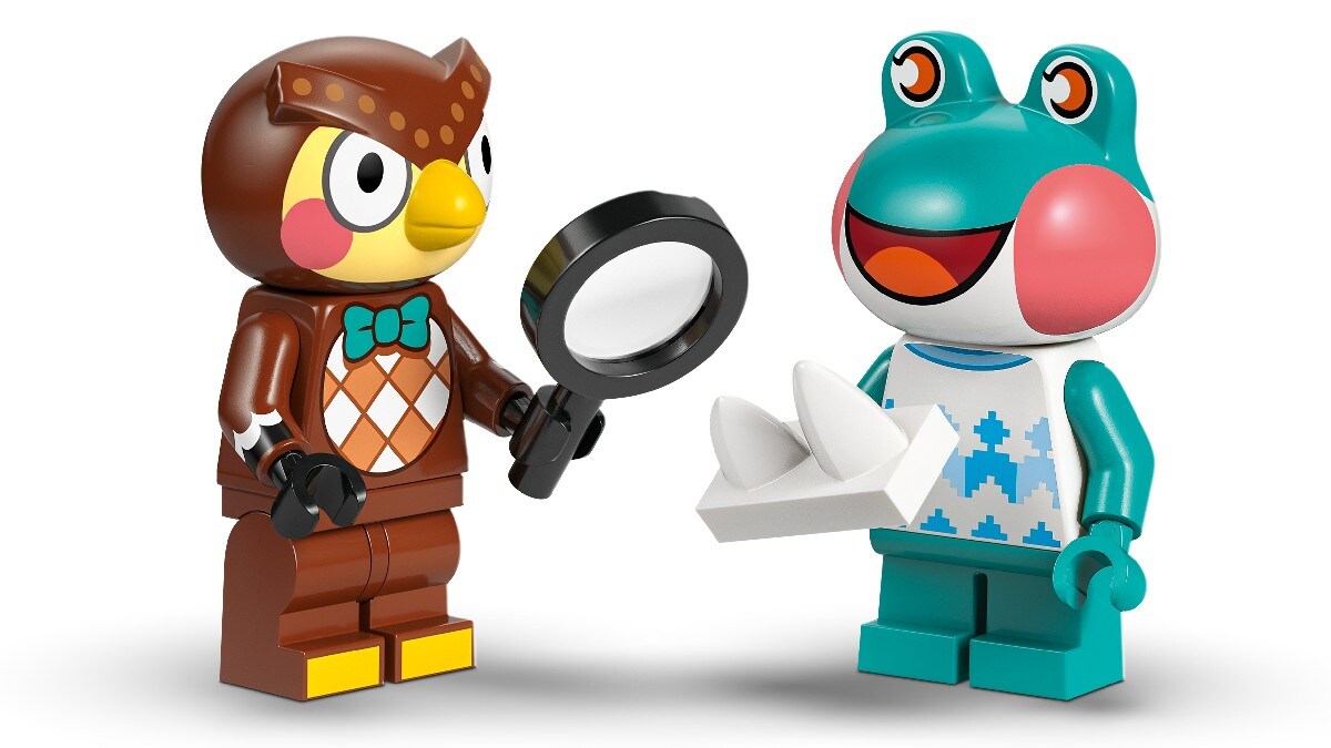 A coleção do museu do Blathers Lego Animal Crossing 6