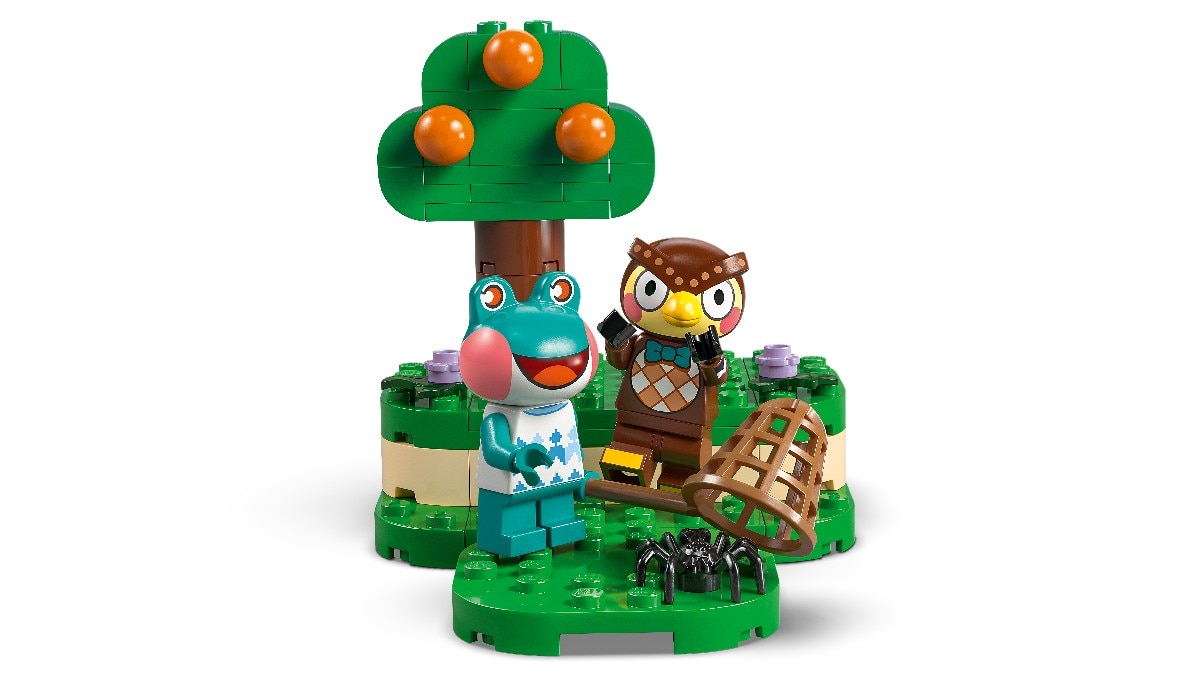 A coleção do museu do Blathers Lego Animal Crossing 7