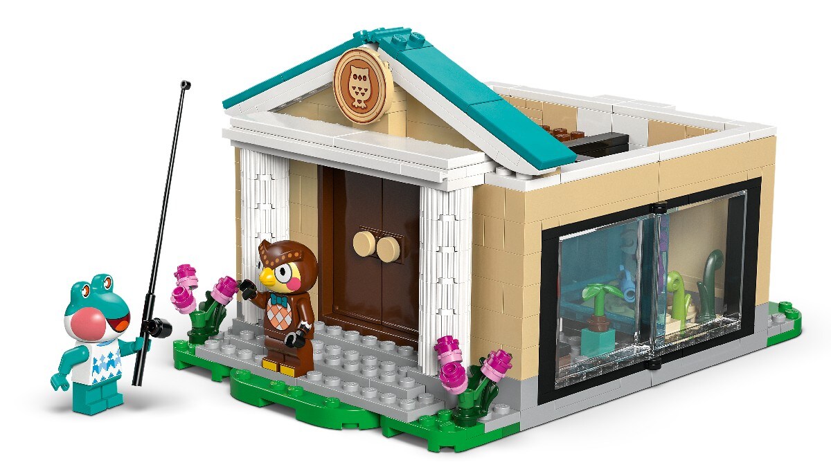 A coleção do museu do Blathers Lego Animal Crossing 12