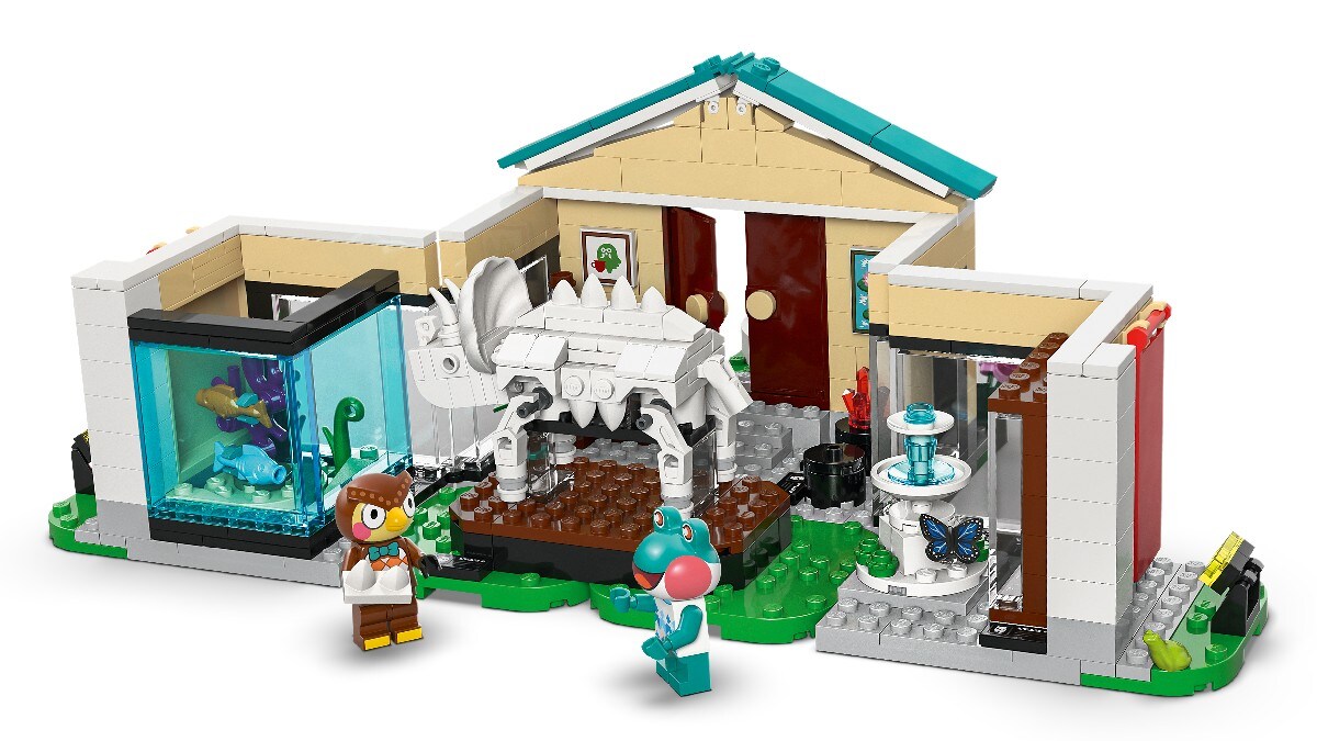 A coleção do museu do Blathers Lego Animal Crossing 14
