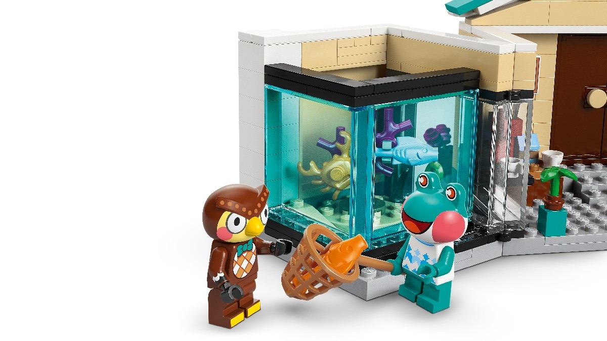 A coleção do museu do Blathers Lego Animal Crossing 15