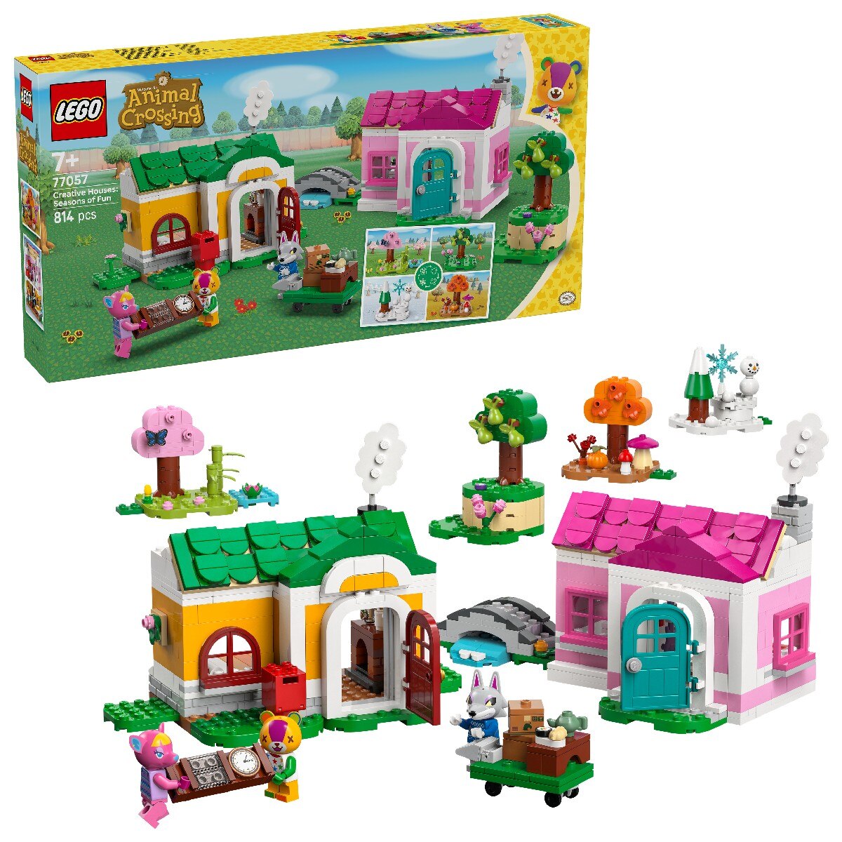 Casas Criativas: estações do ano Lego Animal Crossing 2