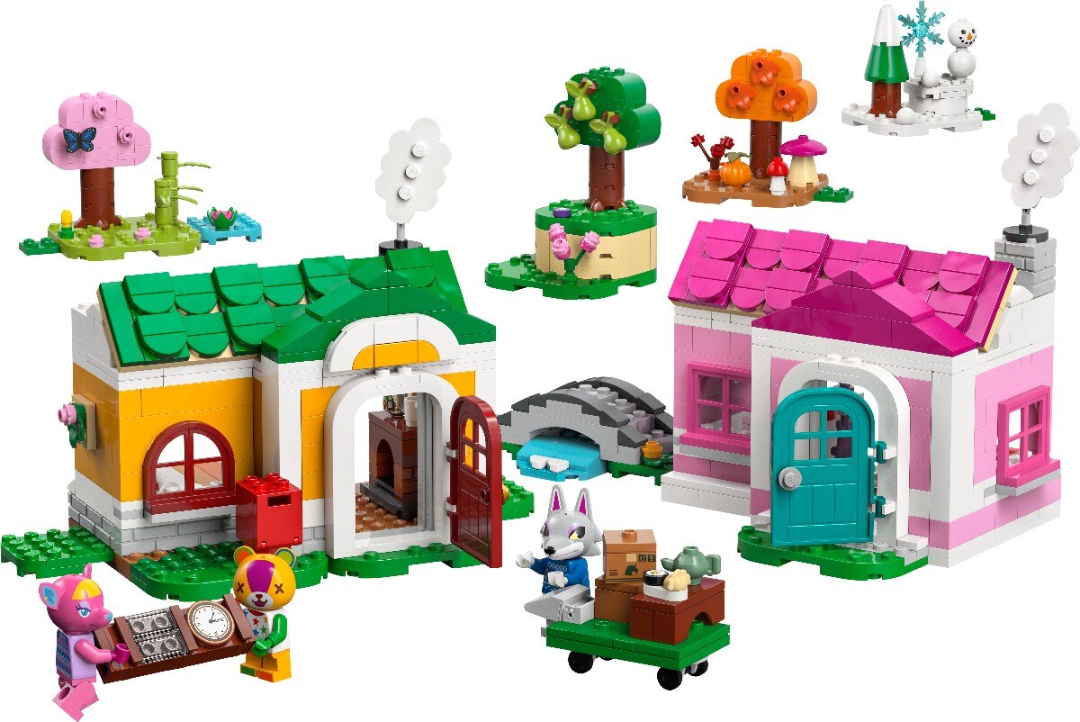 Casas Criativas: estações do ano Lego Animal Crossing 3