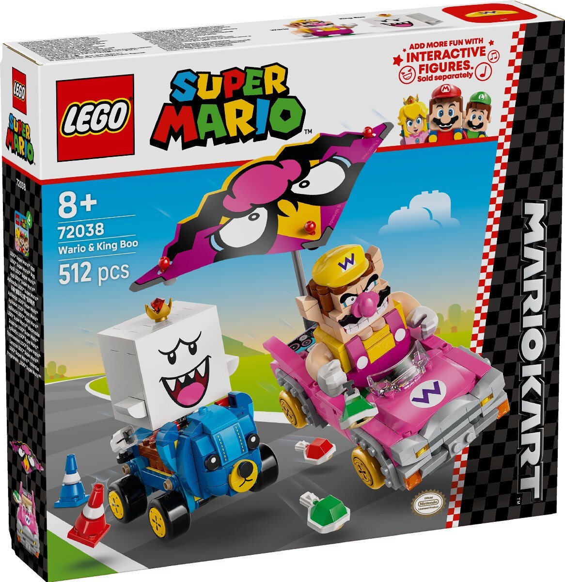Mario Kart™ – Wario e Rei Bu Lego Super Mario 1