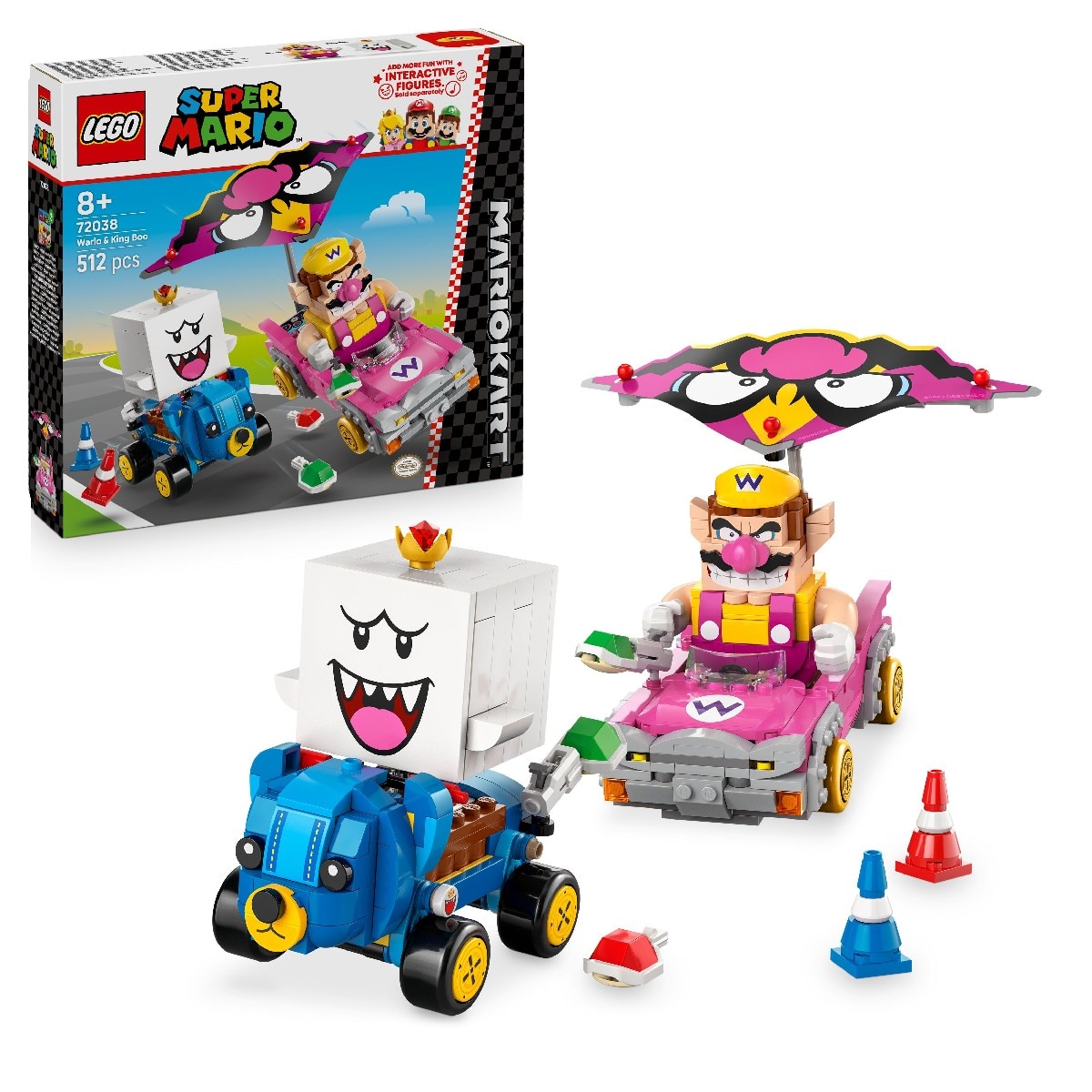 Mario Kart™ – Wario e Rei Bu Lego Super Mario 3
