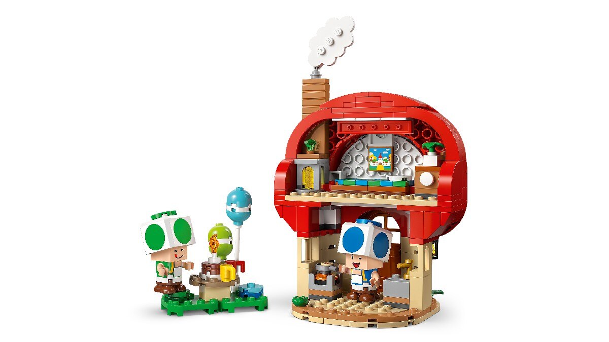 Festa na casa do Toad Lego Super Mario 6