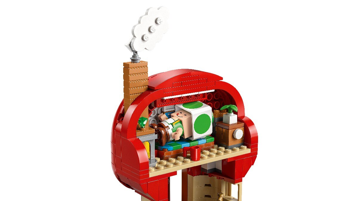 Festa na casa do Toad Lego Super Mario 8