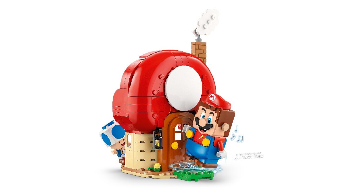 Festa na casa do Toad Lego Super Mario 9