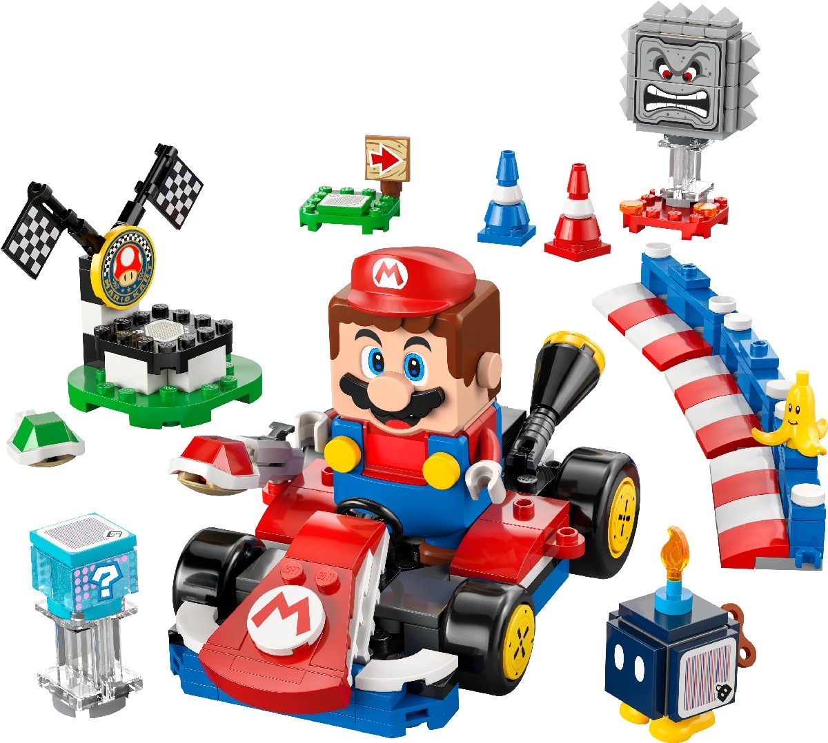 Mario Kart™ – LEGO® Mario™ interativo e Kart padrão 4