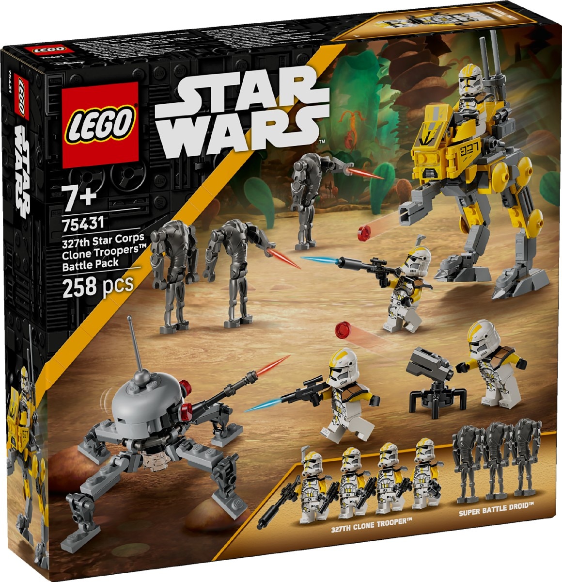 Imagem 0 de Pack de Combate Soldados Clone do 327.º Corpo Estelar Lego Star Wars™