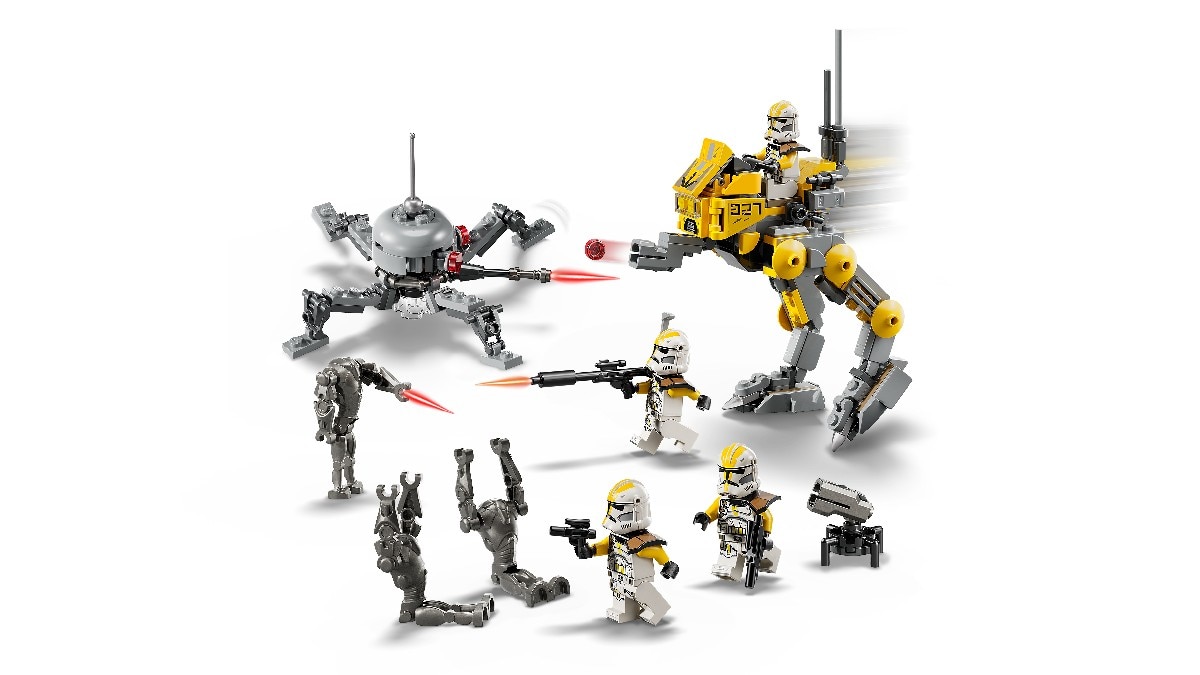Pack de Combate Soldados Clone do 327.º Corpo Estelar Lego Star Wars™ 8