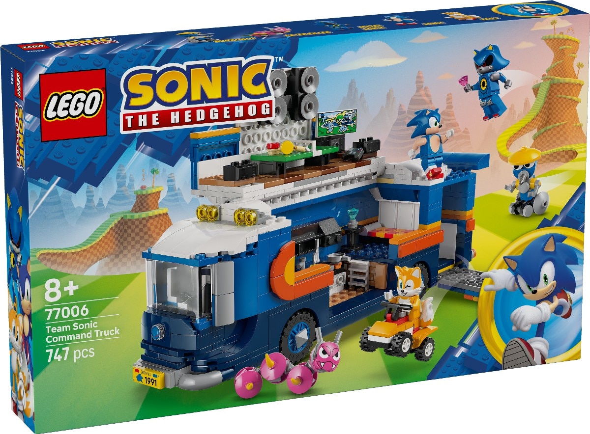 Camião de Comando Team Sonic Lego Sonic 1