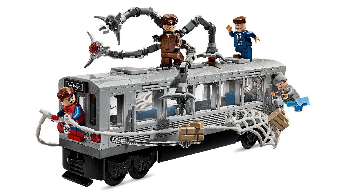 Spider-Man contra Dock Ock – Cena do Metro Lego Marvel 7