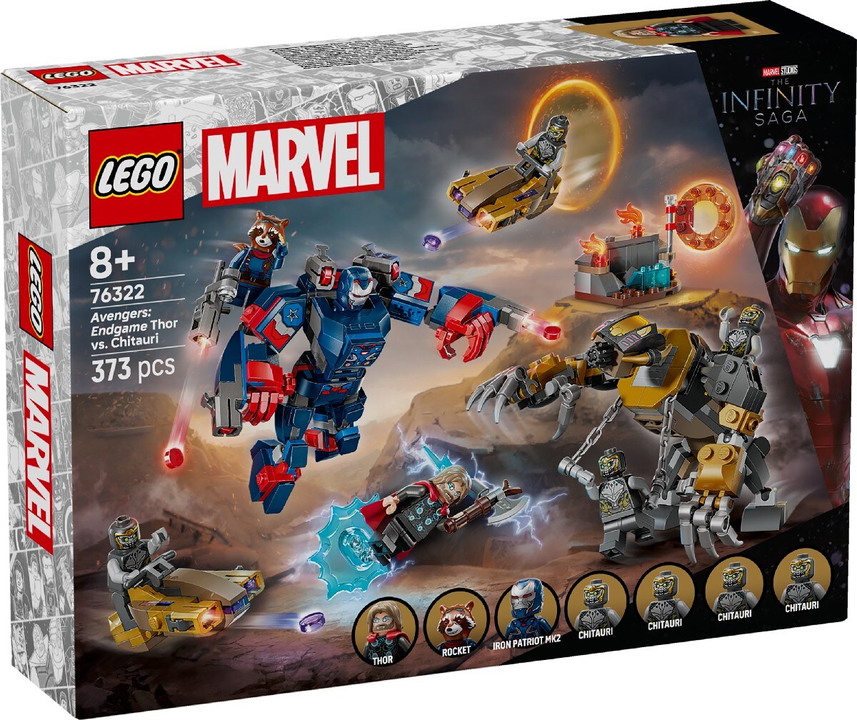 Vingadores: Endgame – Thor contra Chitauri Lego 1