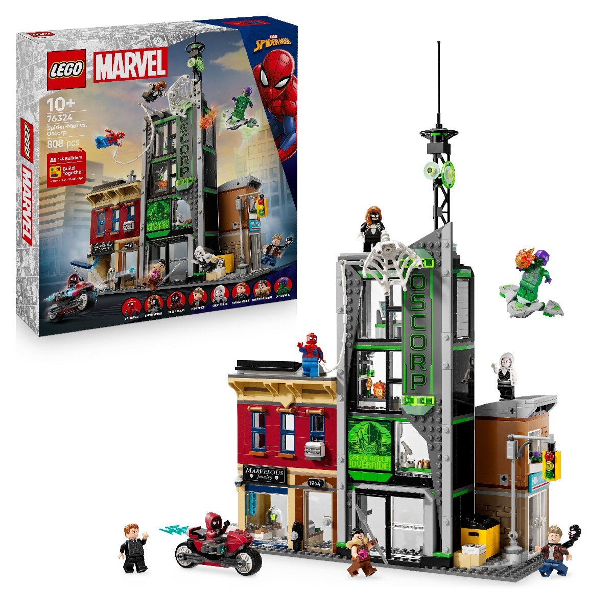 Spider-Man contra Oscorp Lego Super Heroes 3