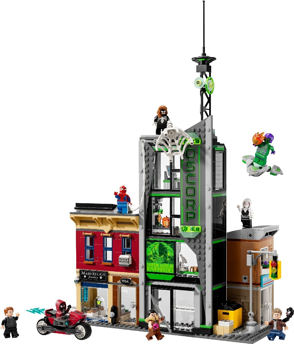 Spider-Man contra Oscorp Lego Super Heroes 4