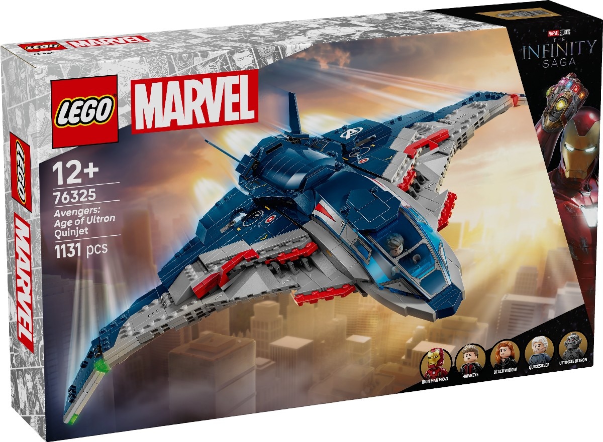 Imagem 0 de Quinjet de Vingadores: Era de Ultron Lego Super Heroes