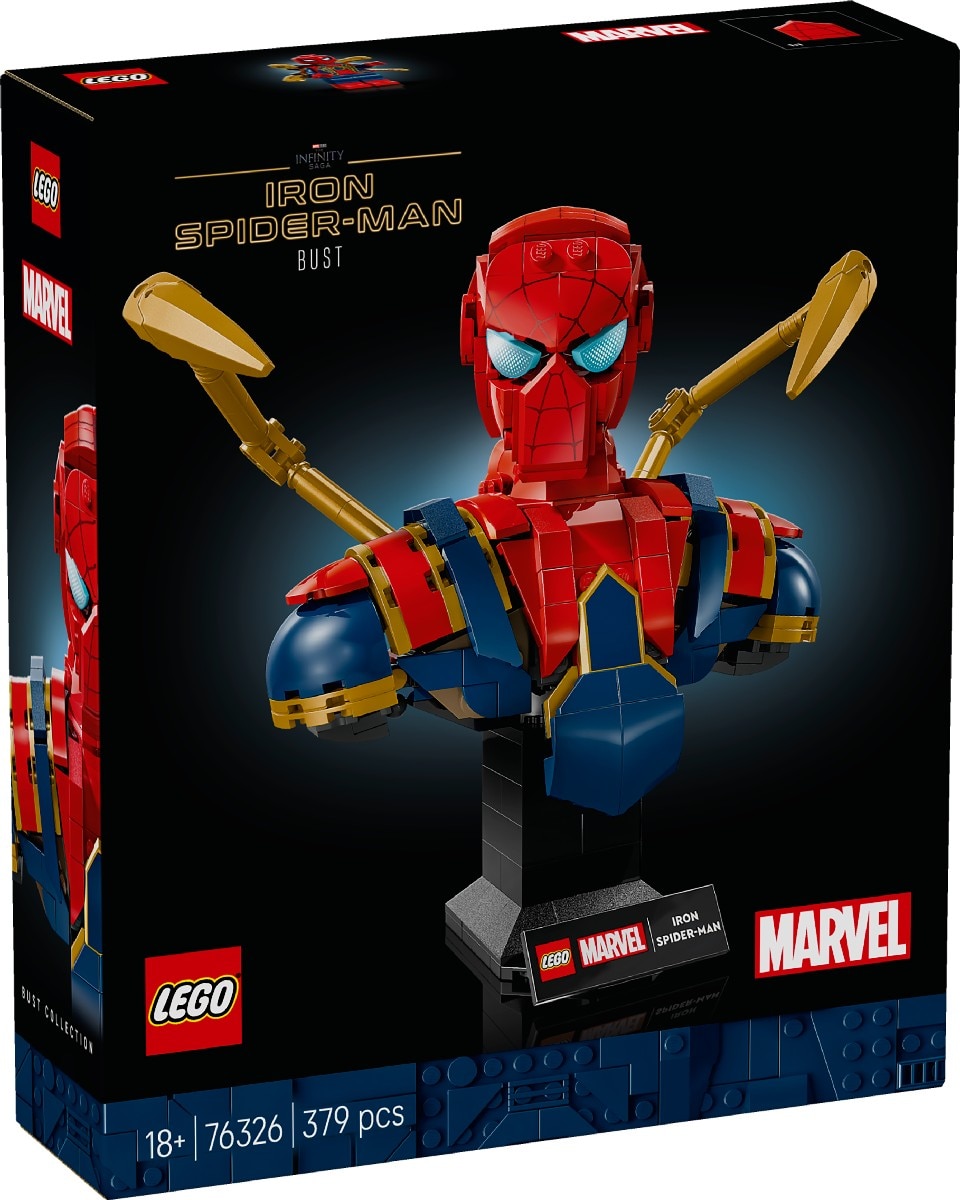 Imagem 0 de Busto do Iron Spider-Man Lego Super Heroes