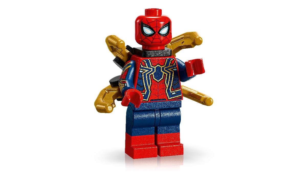 Busto do Iron Spider-Man Lego Marvel 6