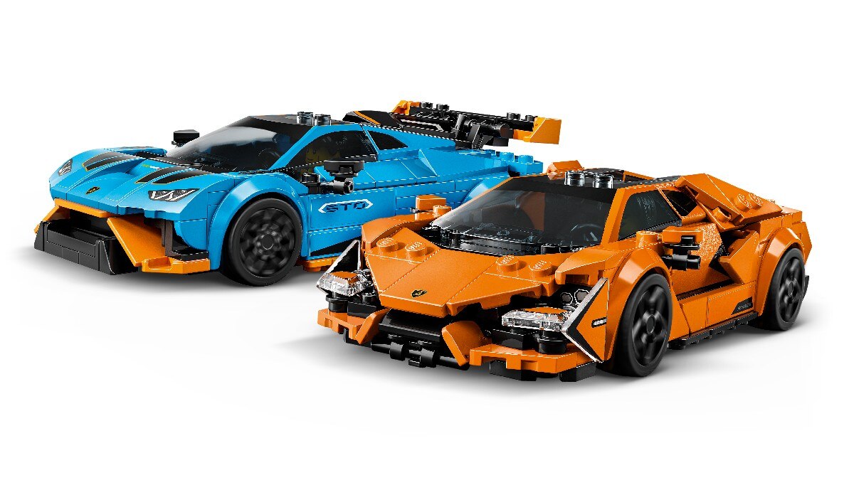 Lamborghini Revuelto e Huracán STO Lego Speed Champions 5
