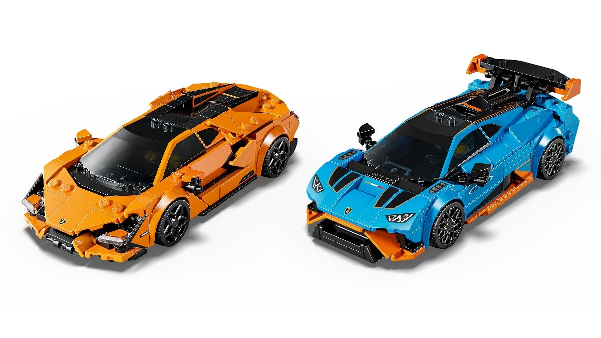 Lamborghini Revuelto e Huracán STO Lego Speed Champions 6