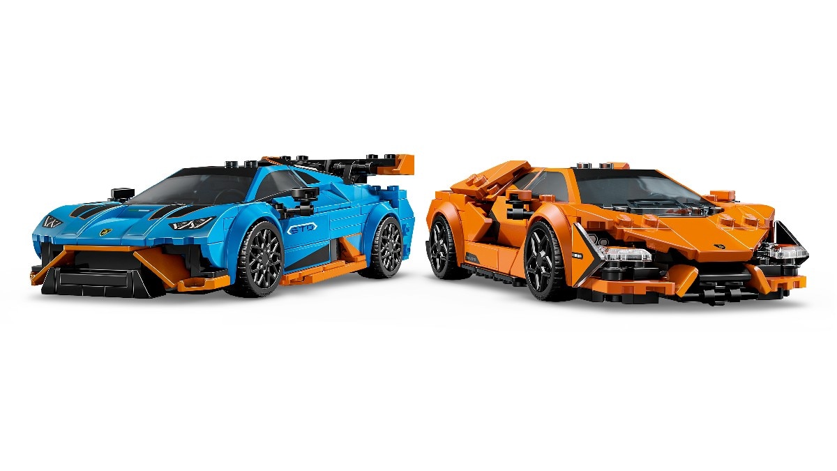 Lamborghini Revuelto e Huracán STO Lego Speed Champions 9