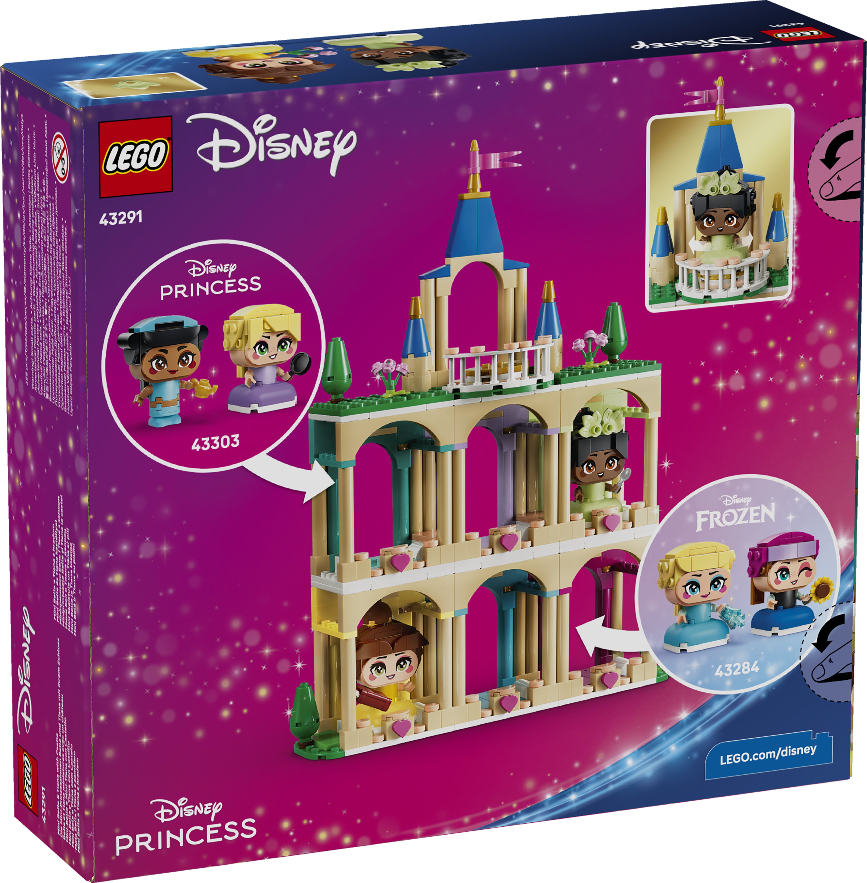 Imagem 0 de LEGO®  Disney Princess Mini Bela e Tiana com Castelo