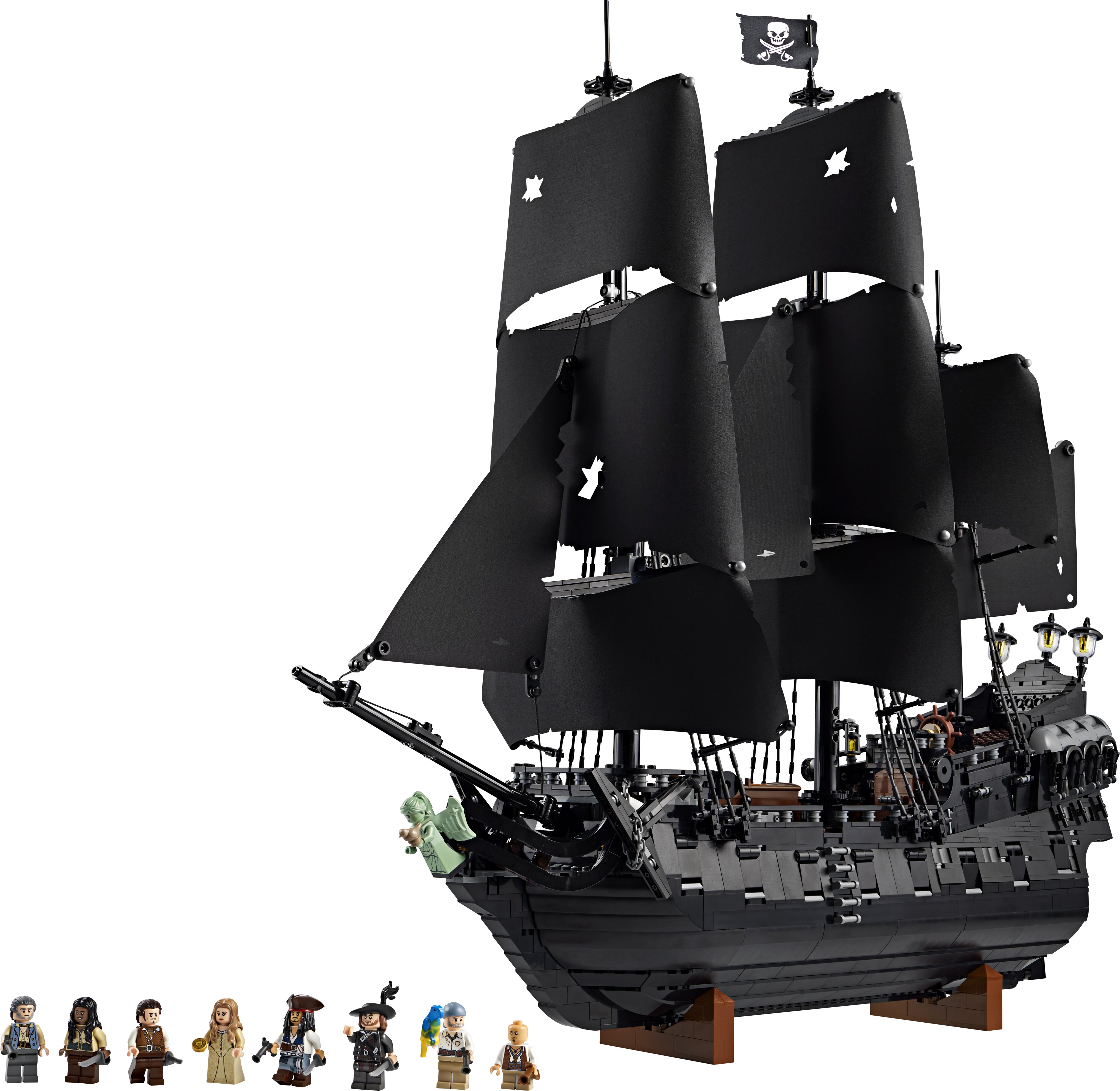 Barco Pirata do Capitão Jack Sparrow Lego Icons 3