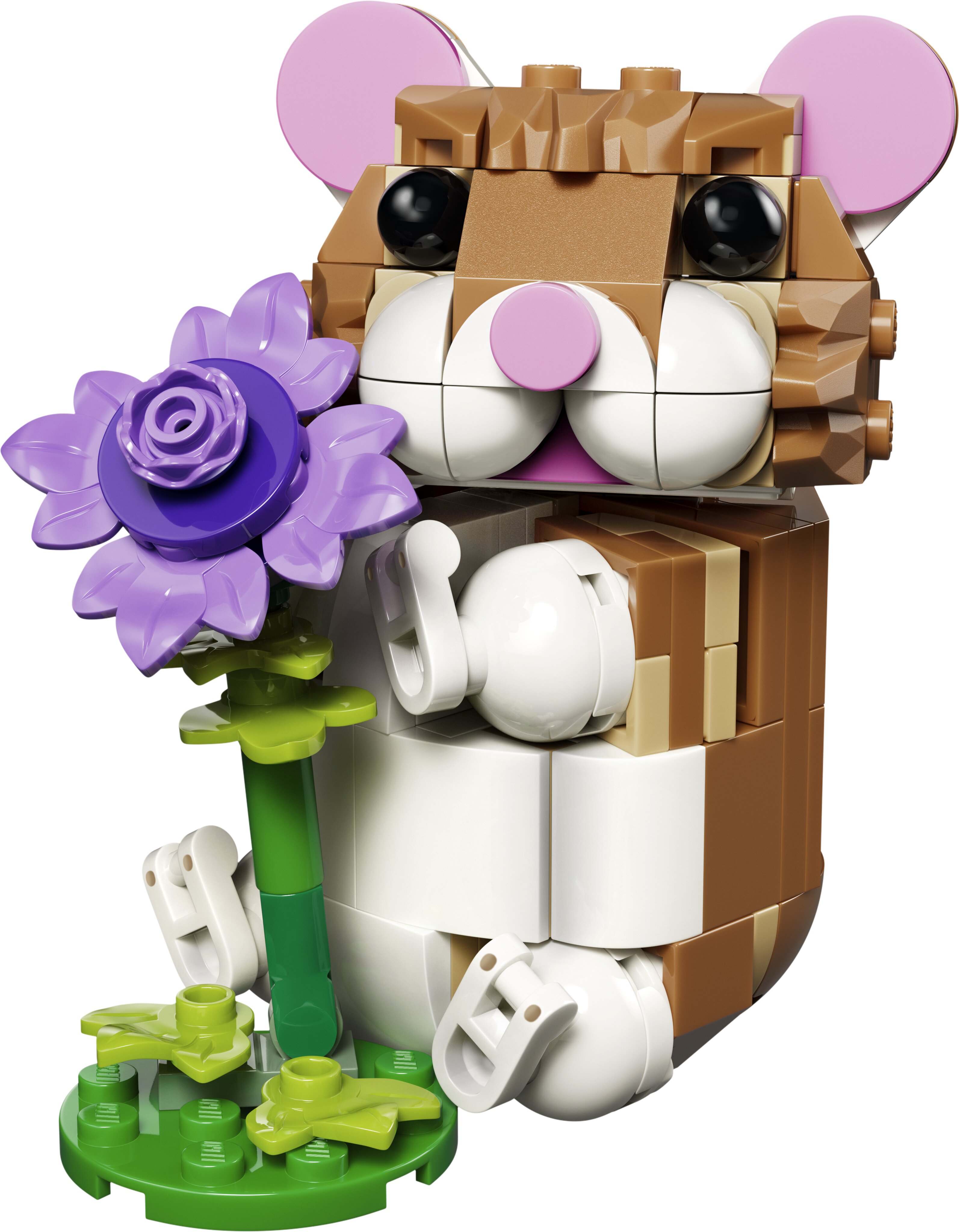 LEGO® Creator Hámster Adorável Com Flor 3