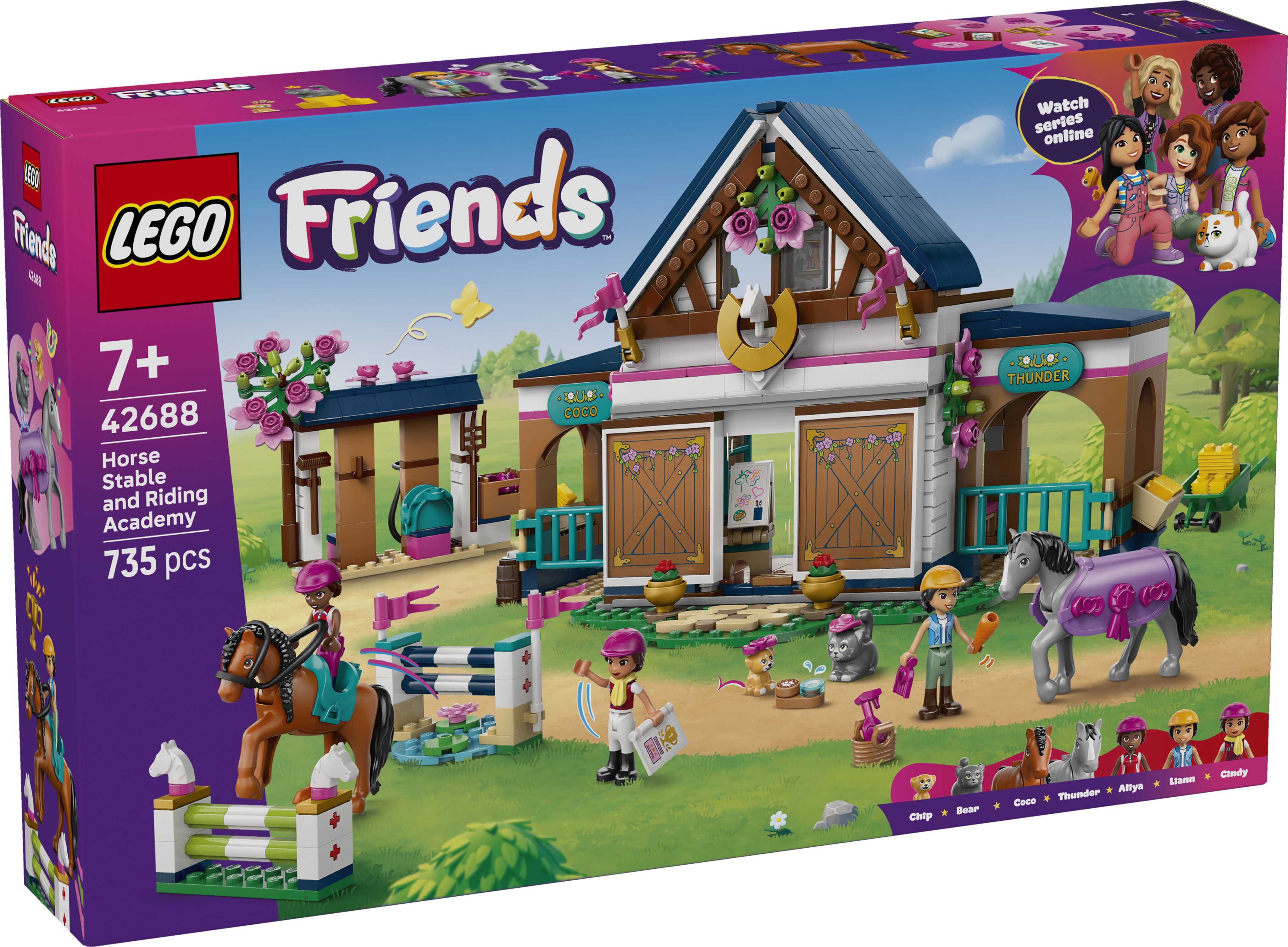 Imagem 0 de Estábulos e Escola de Equitação Lego Friends