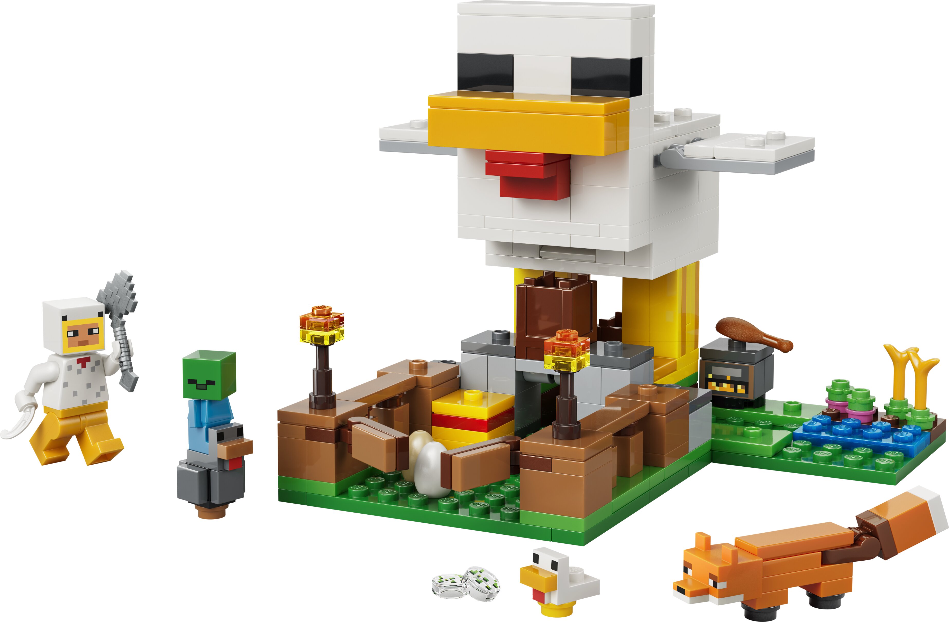 Quinta da Galinha Lego Minecraft 2