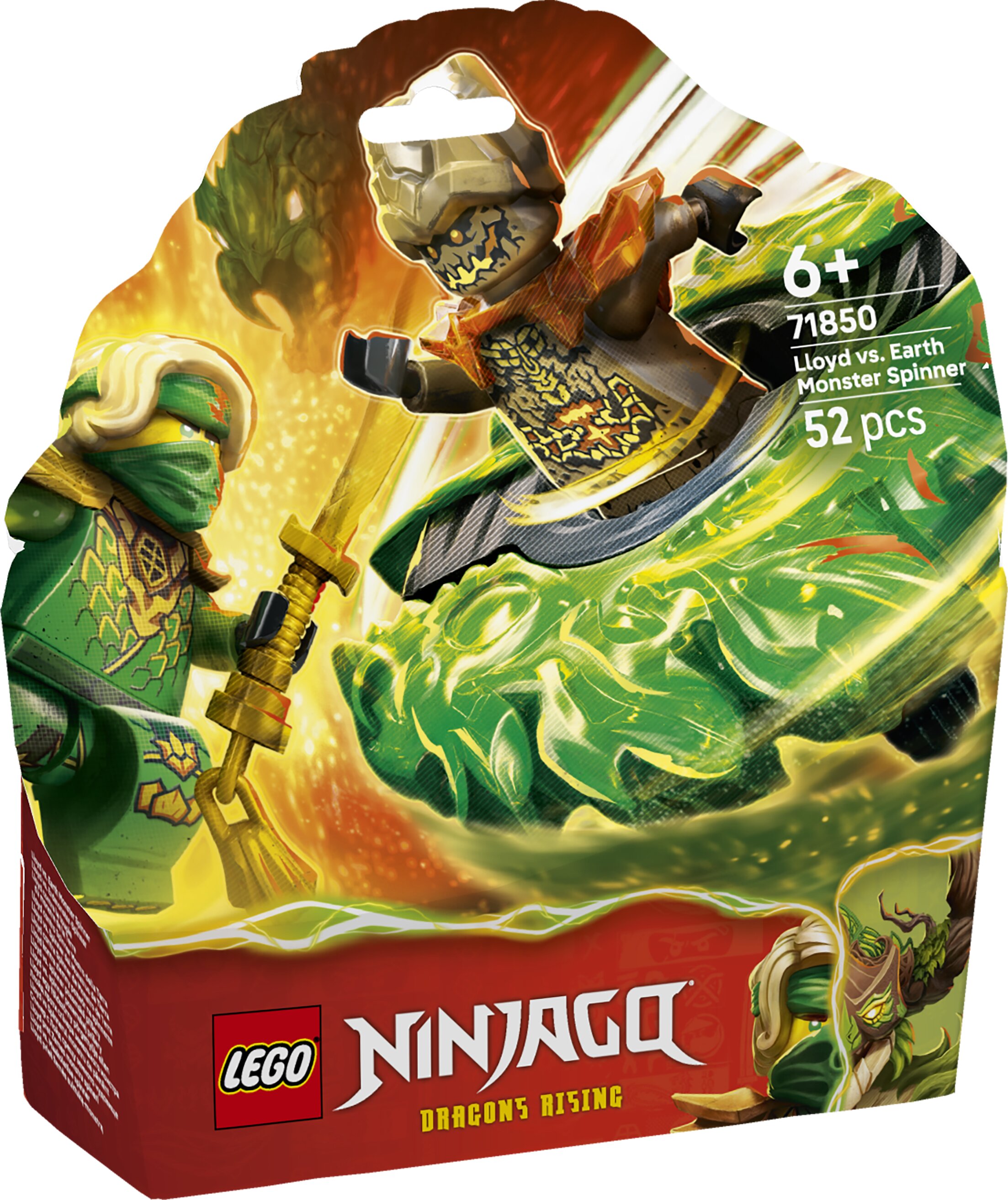 Imagem 0 de LEGO® NINJAGO® Lloyd contra Spinner de Monstro de Terra