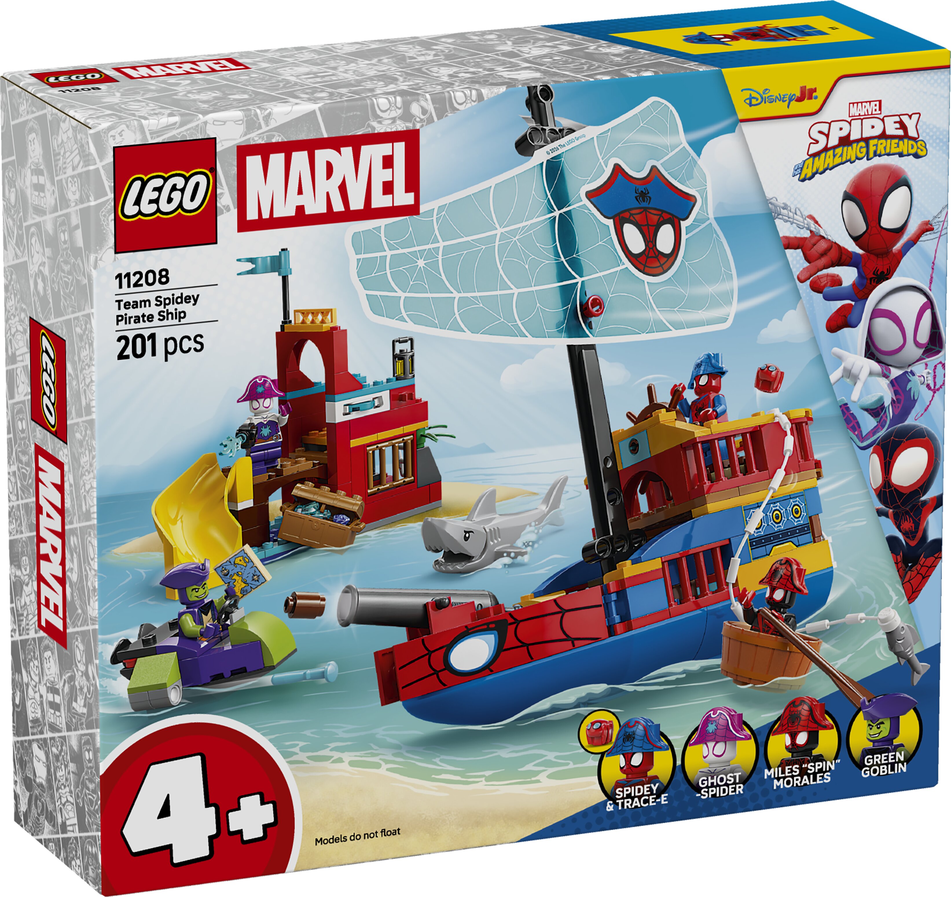 Imagem 0 de LEGO® | Marvel Spidey And His Amazing Friends Equipa Spidey – Barco Pirata