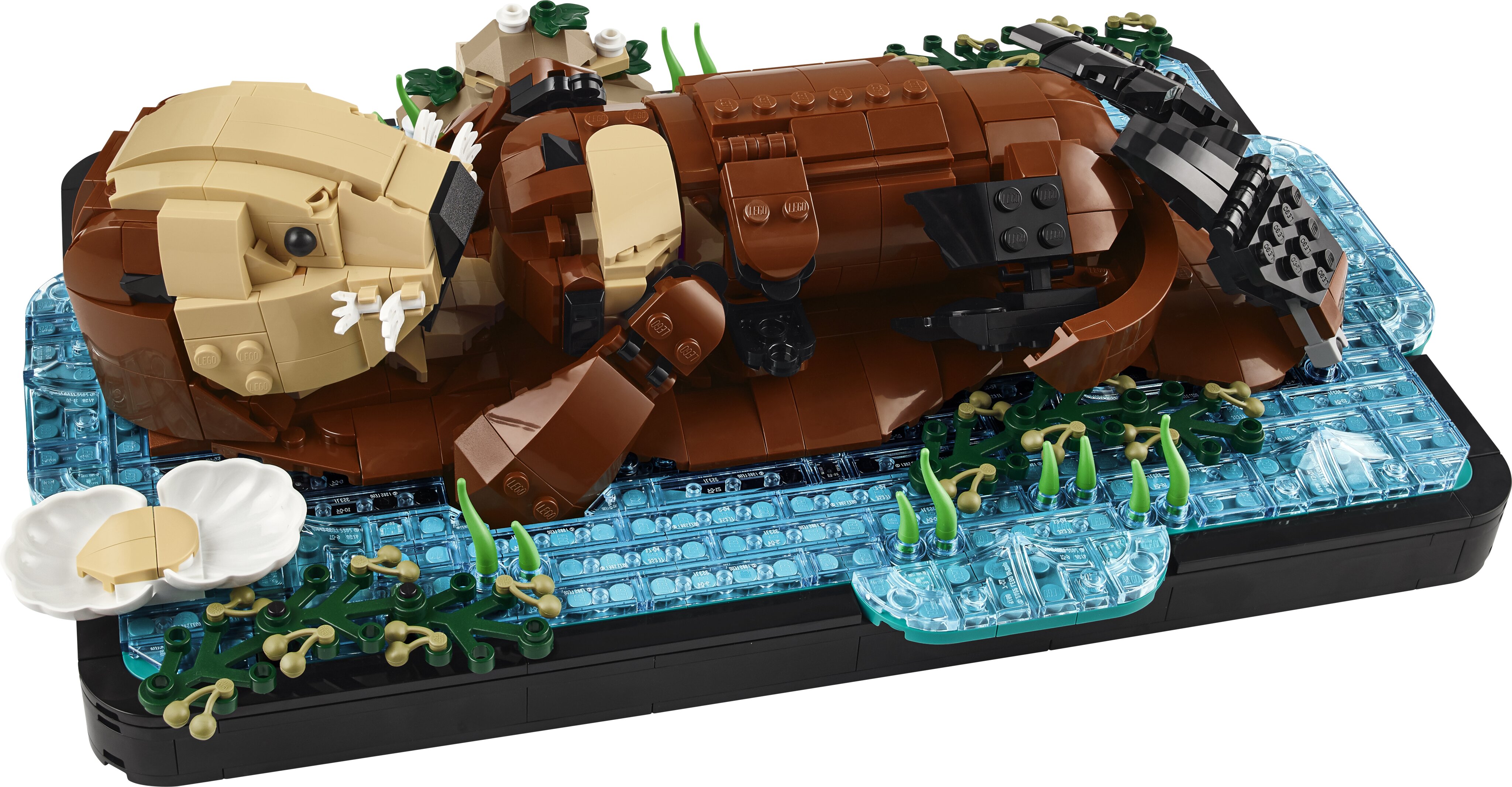 LEGO® Ideas Lontras Marinhas Flutuantes 4